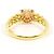 Autre Marque Anello fede in oro 18K con diamante D'oro - vista 4