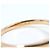 Autre Marque Anello fede in oro rosa 18K con diamante D'oro - vista 5