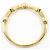 Autre Marque Anello fede in oro giallo 18K con diamante D'oro - vista 2