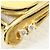 Autre Marque Pendente elegante in oro giallo 18K e 24K e diamanti D'oro - vista 2