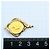 Autre Marque Pendente elegante in oro giallo 18K e 24K e diamanti D'oro - vista 5