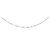 Autre Marque Collar de platino PT1000