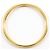 Autre Marque 18K Yellow Gold Band Ring with Diamond Golden - view 2