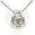 Autre Marque Collana in oro bianco 18K con diamante D'oro - vista 3