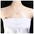 Autre Marque Collana in oro bianco 18K con diamante D'oro - vista 5