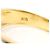 Autre Marque Bague alliance en or 18K avec diamant Doré - vue 5