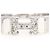 Autre Marque Anello fede in oro bianco 18K e diamanti D'oro - vista 2