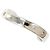 Autre Marque Anello fede in oro bianco 18K con diamante D'oro