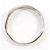 Autre Marque Anello fede in oro bianco 18K con diamante D'oro - vista 2