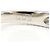 Autre Marque Anello fede in oro bianco 18K con diamante D'oro - vista 5