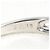 Autre Marque Anello fede in oro bianco 18K con diamante D'oro - vista 5