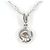 Autre Marque Collar de oro blanco 14K con diamante Dorado - vista 3