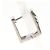 Autre Marque Diamant-Stecker aus 14K Weißgold Golden - Ansicht 2