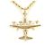 Autre Marque Halskette aus 14K Gelbgold Golden