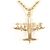 Autre Marque Halskette aus 14K Gelbgold Golden - Ansicht 3