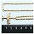 Autre Marque Halskette aus 14K Gelbgold Golden - Ansicht 6