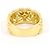 Autre Marque Anello fede in oro giallo 18K con diamante D'oro - vista 4