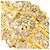Autre Marque Ehering aus 18K Gelbgold mit Diamanten Golden - Ansicht 2