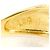 Autre Marque Ehering aus 18K Gelbgold mit Diamanten Golden - Ansicht 6