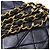 Chanel Vintage Classic Double Flap Quilted Lambskin Medium Bleu Marine - vue 7