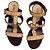 Sandali Fendi in pelle beige e marrone con tacco