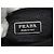 Prada Sac Messenger Matelassé en Tessuto avec Fermeture Éclair Avant Medium Noir - vue 5