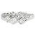 Autre Marque Anello fede in platino PT900 con diamante