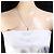 Autre Marque Collar de oro blanco de 18K y diamantes Dorado - vista 6