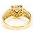 Autre Marque Banderings aus 18K Gelbgold mit Diamant Golden - Ansicht 4