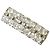 Autre Marque Bague alliance en platine et diamants