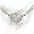 Autre Marque Collana in platino PT850 con diamante - vista 3