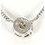 Autre Marque Collana in platino con diamante brown Marrone - vista 3