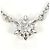 Autre Marque Collana in platino e diamanti