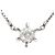 Autre Marque Collana in platino e diamanti