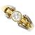 Autre Marque Anello fede in oro 18K con diamante D'oro