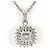 Autre Marque Collana in platino con pendente in diamante - vista 3
