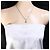 Autre Marque Collana in platino con pendente in diamante - vista 6