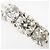 Autre Marque Platin-Bandring mit Diamant - Ansicht 2