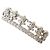 Autre Marque 18K White Gold Band Ring with Diamond Golden