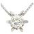 Autre Marque Platin-Halskette PT850 mit Diamant