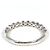 Autre Marque Eleganter Ring aus 18K Weißgold mit Diamant Golden - Ansicht 3