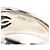 Autre Marque Anello fede in oro bianco 18K e diamanti D'oro - vista 5