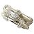 Autre Marque Anello fede in platino PT1000 con diamante