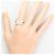 Autre Marque Ehering aus 14K Weißgold mit Diamant Golden - Ansicht 6