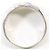 Autre Marque Anello fede in oro bianco 14K con diamante D'oro - vista 2