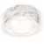Autre Marque Anello fede in oro bianco 14K con diamante D'oro - vista 3