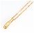 Autre Marque Collier en or rose 18K et diamants Doré - vue 3