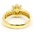 Autre Marque Bandring aus 18K Gelbgold mit Diamant Golden - Ansicht 4