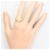 Autre Marque Bandring aus 18K Gelbgold mit Diamant Golden - Ansicht 7
