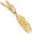Autre Marque Halskette aus 24K Gelbgold Golden - Ansicht 2